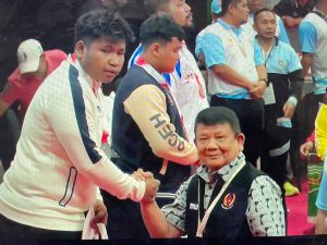 Pekan Olahraga Nasional (PON) Beladiri Cabor Sambo Kelas +98 Kg